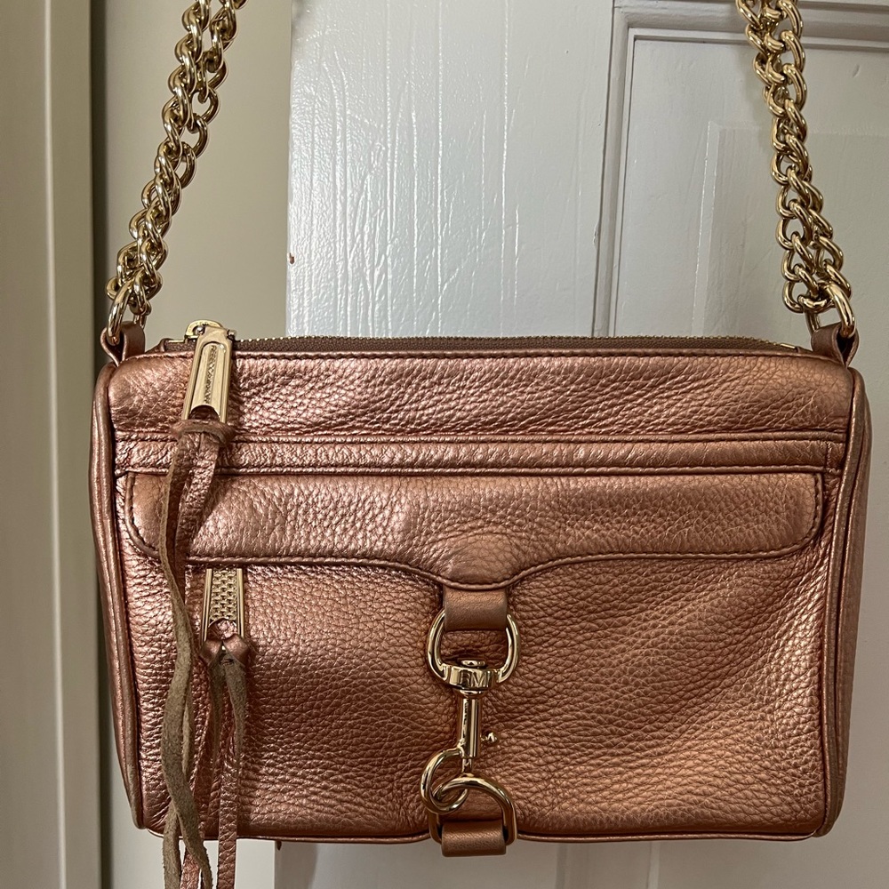 Rebecca Minkoff Rose Gold Crossbody